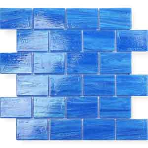 Brick Shape Glass Pool Tile | Tiles Suppliers in Dubai
