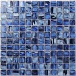 Vintage Glass Mosaic Waterline Pool Tile | Waterline Tiles