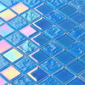 blue glass pool tile, swimming pool tiles suppliers in dubai